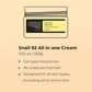 CORSX snail cream