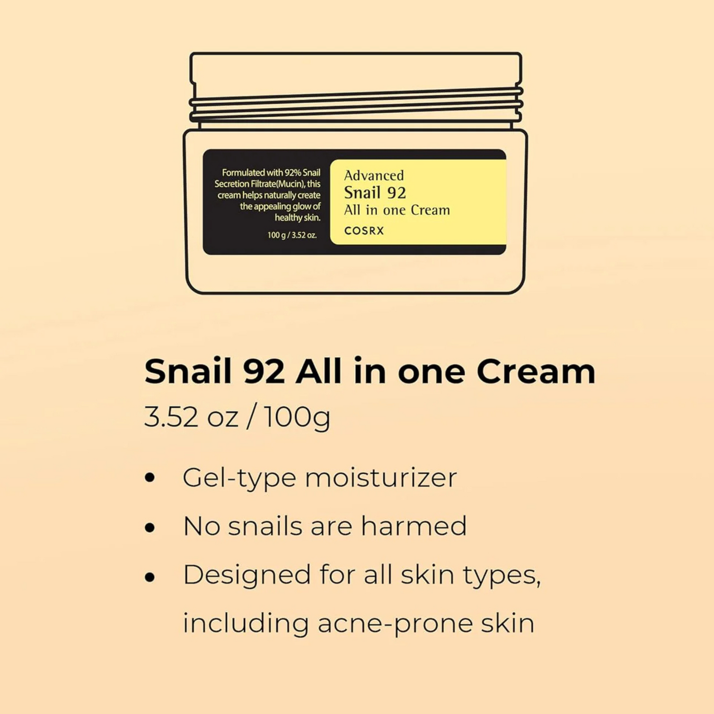 CORSX snail cream